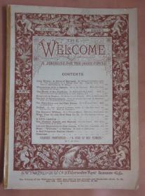 The Welcome (May,1888) - For the Home Circle  1888年5月《欢迎画刊》极珍贵初版本 绝美珂罗版彩色石版画 多桢原品雕版插图