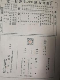 《支那南画大成 兰竹 第一卷》布面线装珂罗版1935年单面印刷，8开厚册