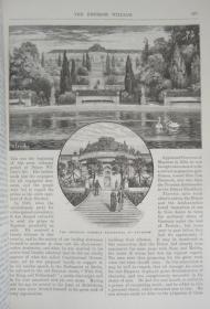 The Welcome (May,1888) - For the Home Circle  1888年5月《欢迎画刊》极珍贵初版本 绝美珂罗版彩色石版画 多桢原品雕版插图