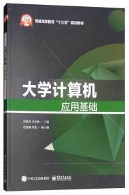 大学计算机应用基础/普通高等教育“十三五”规划教材