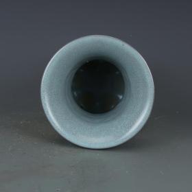 ★秒杀1280★精品瓷器■【★★宋汝窑天青釉三羊尊