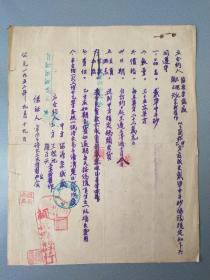 1952年合约.常州协源染织厂.与土木折旧作