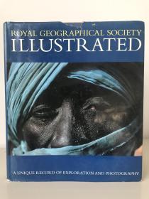 超大开本 Royal Geographical Society Illustrated 英国皇家地理学会图说:探索和摄影的独特记录 带书衣  重达4公斤 32*27.5cm