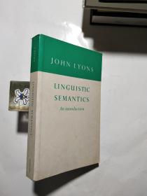 【英文原版】Linguistic Semantics: An Introduction  语言语义学导论