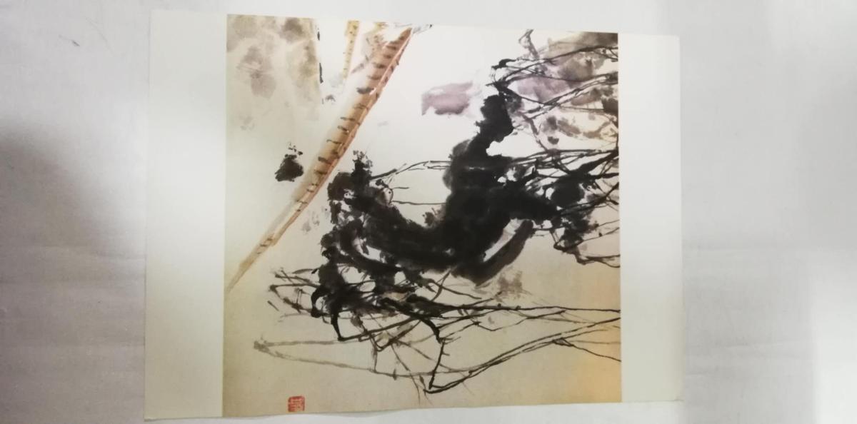 点击查看原图 图片——册页—翠鸟(戴林作)