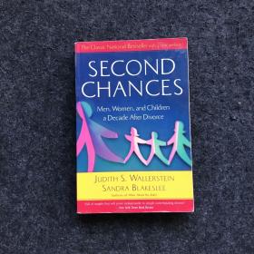 second chances men,women,and children a decade after divorce（离婚10年后，男人、女人和孩子的第二次机会）英文