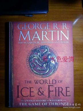 订购冰与火的世界 The World of Ice & Fire 美版 英文 原版