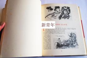 稀缺，《 22位伟大艺术家作品集 》大量艺术图录， 约1948年出版，