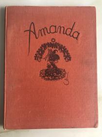 Amanda （阿曼达）一条小花蛇的故事 1941年 布面精装