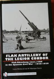 《Flak Artillery of the Legion Condor: Flak Abteilung (mot.) F/88 in the Spanish Civil War 1936-1939》残书