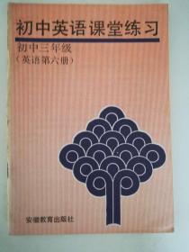 初中英语课堂练习 初中三年级（英语第六册）