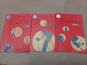 快乐读书吧，名著阅读课程化丛书：二年级 下册 七色花，大头儿子和小头爸爸，愿望的实现  3本合售