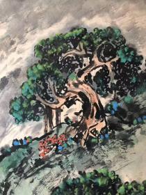 关山月 四尺立轴  山水
尺寸:210×87厘米
编号:XH739510