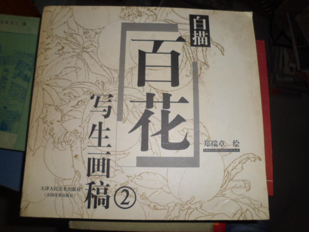 白描百花写生画稿-2（D）