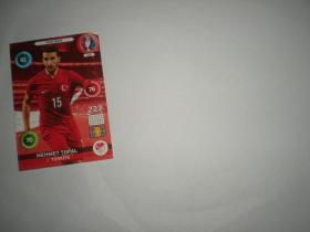 帕尼尼 panini 游戏版 2016年欧洲杯 球星卡   土耳其   托帕尔