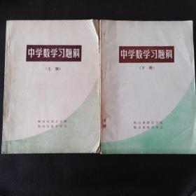 中学数学习题解上下册 上册85片下册9品6000