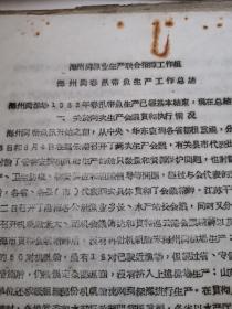 海州湾春汛带鱼生产工作总结加简报