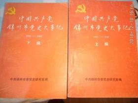 中国共产党锦州市党史大事记1921-1985（上下编）