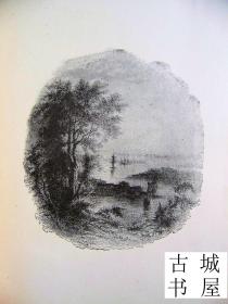 稀缺《丁尼生的诗歌作品》精美版画插图，约1890年出版