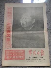 绵阳日报1969年2月18号（套红）