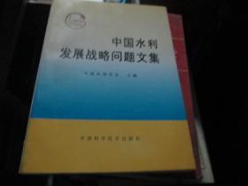 中国水利发展战略问题文集