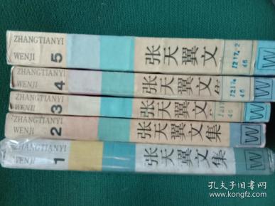 张天翼文集（1—5卷）包邮