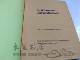 原版英法德意等外文书  Scott,Foresman Beginning Dictionary E.L.Thorndike/Clarence L.Barnhart Scott,Forresman and Company.Glenview,lllinois 16開硬精裝