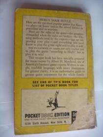 英文古旧书 THE POCKET BOOK OF GAMES  1945年出版 书口三面刷红