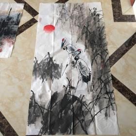 骆鉴音 绘画（保手绘 真迹）