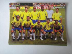 足球世界-2006足坛偶像珍藏版-巴西队（收藏用）10.8*7.8cmw D-212