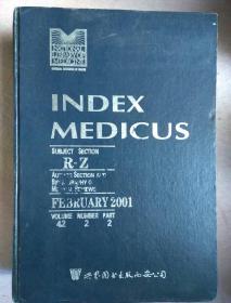 包邮 巨厚重 2001 医学文献索引 全英文 index medicus 老板是外文盲信息自己看吧一切以图为准