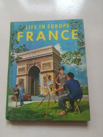 LIFE IN EUROPE FRANCE【1964年英文原版画册】布面精装