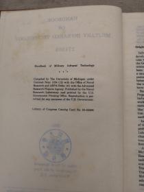 handbook of military infrared technology （H523）