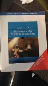 Mathematics for Machine Technology  机械技术数学