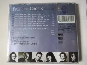 CD 光盘    宇宙的诗篇  伟大钢琴作曲家集   肖邦  150周年纪念英国爱乐管弦乐团