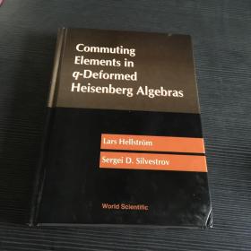 Commuting Elements in q-Deformed Heisenberg Algebras