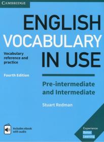 English Vocabulary in Use Pre-Intermediate and Intermediate Book with Answers