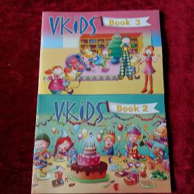 天童美语  VKiDSBook    2,  3（两本合售）