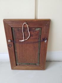 欧洲油画，名家原作旧藏：   湖畔晚霞