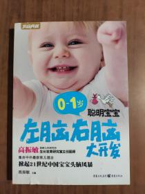 0～1岁聪明宝宝左脑右脑大开发（新版）书封皮有一点破损 9787229001353
