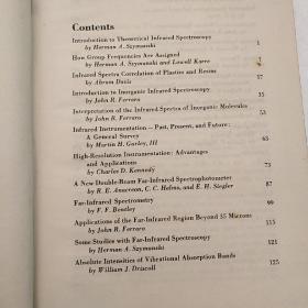 progress in infrared spectroscopy volume 1(H4321)