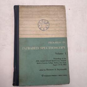 progress in infrared spectroscopy volume 1(H4321)
