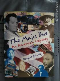 英文原版 douglas brinkley ： The Majic Bus ： An American Odyssey  精装16开大开本 非偏远地区包快递