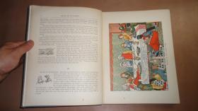 1895年 Chaucer For Children -  Canterbury Tales 少儿版乔叟 《坎特伯雷故事集》 全珂罗版手工上色版画插图本 增补插图 开本超大