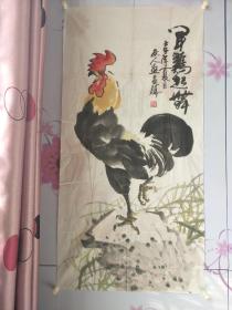 关东书画院院长-柏庶人精品绘画作品一幅。