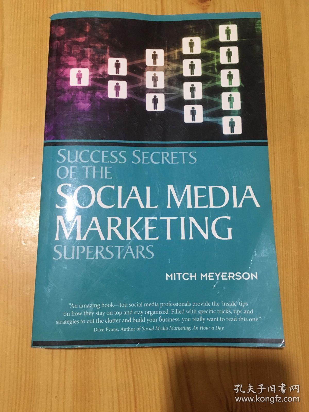 Success Secrets Of The Social Media Marketing Superstars《成功的网络营销超级巨星的秘密》【英文原版，米奇·梅尔森著作】