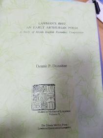 Lawman's Brut, an Early Arthurian Poem: A Study of Middle English Formulaic Composition