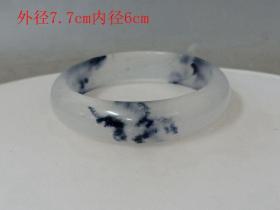 清代老翡翠手镯11