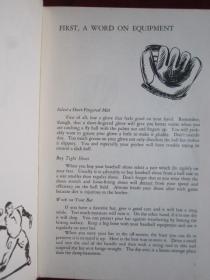 Baseball Techniques Illustrated（1951年 英语原版 精装本）棒球技术说明