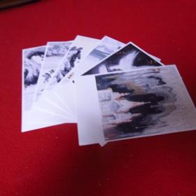 哈尔滨冰雪风光明信片（全套6张全）